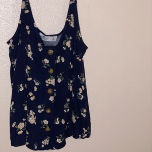 button up tank top💙